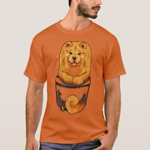 Süße kleine Chow-Chow-Hund T-Shirt