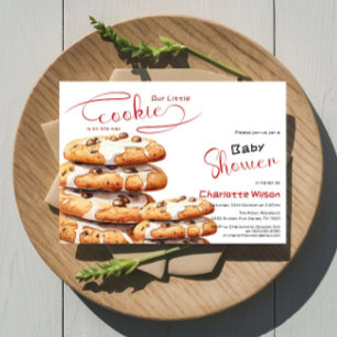 Süße kleine Cookie-Baby-Party Einladung