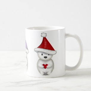 Süße kleine Eisbären Weihnachtstasse Kaffeetasse