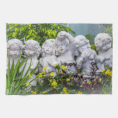 Süße kleine Engel... Geschirrtuch (Horizontal)