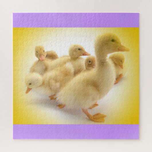süße kleine Ente Kinder Puzzle (Vertikal)
