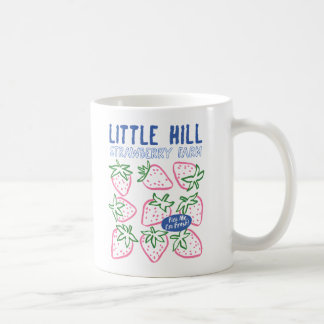Süße kleine Erdbeerfarm-Hügel-Kunst Kaffeetasse