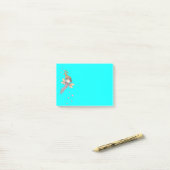 Süße kleine Fee Post-it Klebezettel (Auf Schreibtisch)