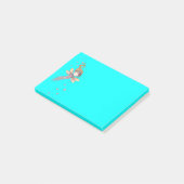 Süße kleine Fee Post-it Klebezettel (angewinkelt)