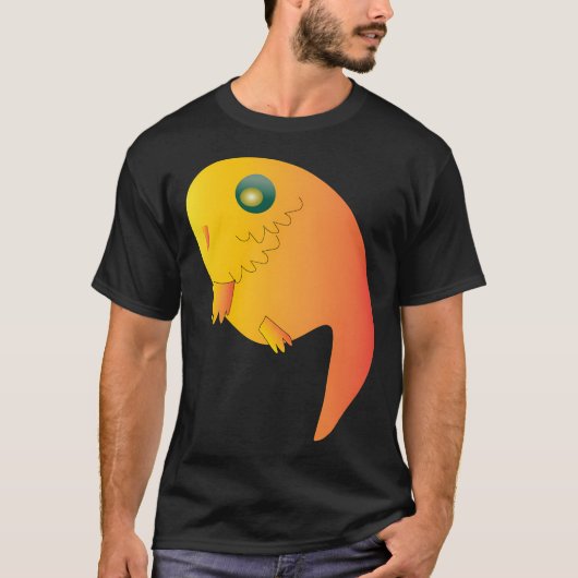 Süße kleine Fischkunst T-Shirt (Vorderseite)