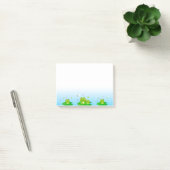 Süße kleine Frösche Post-it Klebezettel (Büro)