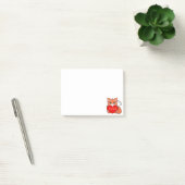 Süße kleine Fuchs-Notizen Post-it Klebezettel (Büro)
