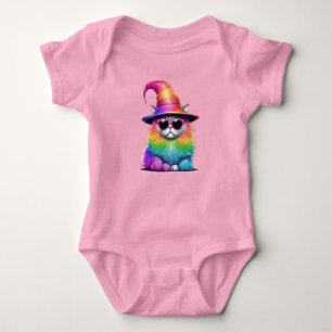 Süße kleine Halloween-Hexen-Kinder Baby Strampler
