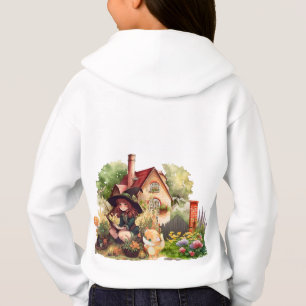 Süße kleine Hexe und Fuchs Hoodie