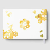 Süße kleine Honig auf dem Weg Bee Baby Dusche Gästebuch (Rückseite)