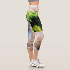 Süße kleine Kätzchen Capri Leggings