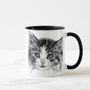 Süße kleine Katze Tasse