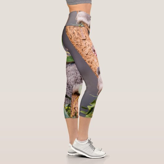 Süße kleine Koala Capri Leggings (Rechts)