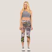 Süße kleine Koala Capri Leggings (Vorderseite)