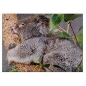 Süße kleine Koala Schneidebrett (Vorderseite)