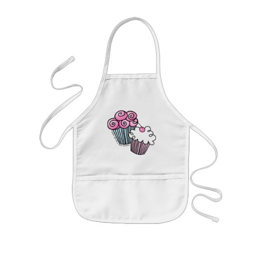 Süße kleine Kuchen Kinderschürze (Vorne)