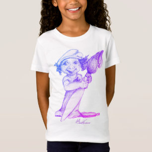 Süße kleine Künstlerin in spe T-Shirt