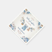 Süße kleine Kürbis Herbst-Baby-Party Serviette (Ecke)