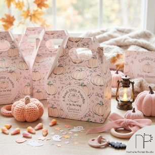 Süße kleine Kürbis-Rosafarbene Favor-Box Geschenkschachtel