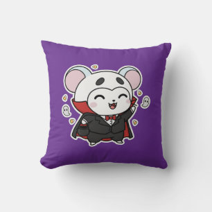 Süße kleine Maus, bereit für Halloween Kissen