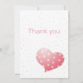 Süße kleine Maus Dankeskarte (Rückseite)