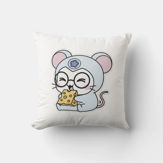 Süße kleine Maus Kissen (Vorderseite)