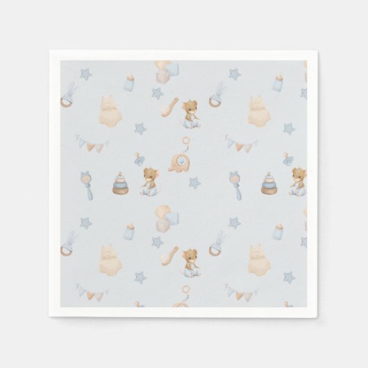 Süße kleine Maus Papier Serviette (Vorderseite)