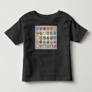 Süße kleine Monster Kleinkind T-shirt