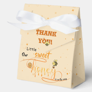 Süße kleine niedliche Honig-Tropf-Baby-Party Geschenkschachtel