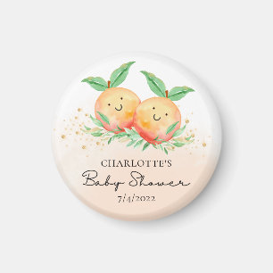 Süße kleine Pfirsiche Es ist Twins Magnet