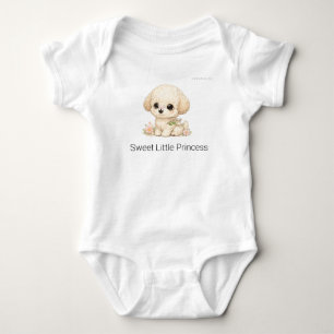 Süße kleine Prinzessin Chibi Spielzeug Pudel Welpe Baby Strampler