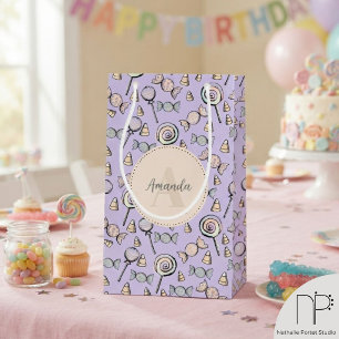 Süße kleine Sache Lila Geschenktasche Geschenktüte