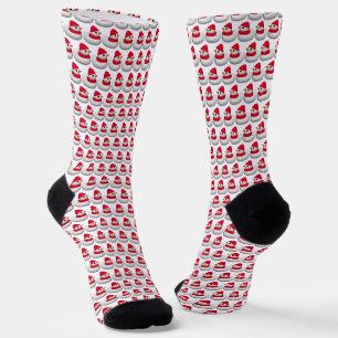 Süße kleine Schneidente Schneemann-Enten-Muster Socken