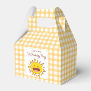 Süße kleine Sonnenschein-Geburtstags-Dankeschön fü Geschenkschachtel