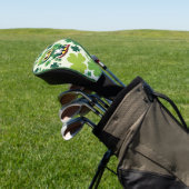 Süße kleine St. Patrick Cartoon-Eule Golf Headcover (In SItu)