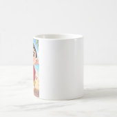 Süße kleine Überraschung Kaffeetasse (Mittel)