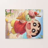 Süße kleine Überraschung Puzzle (Horizontal)