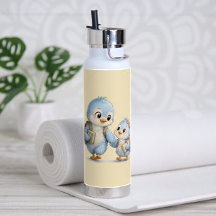 Süße kleine Vogelbruder-Edelstahl-Wasserflasche Trinkflasche