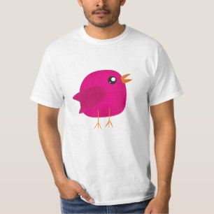 Süße kleine Vogelmädchen T-Shirt