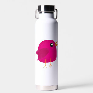 Süße kleine Vogelmädchen Trinkflasche