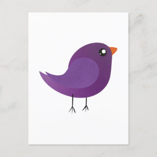 Süße kleine Vogels Kinder  Postkarte