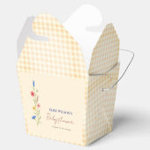 Süße kleine Wildblume ist auf dem Weg Geschenkschachtel (Geöffnet)