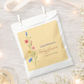 Süße kleine Wildblume ist auf dem Weg Geschenktütchen (Ausgeschnitten)