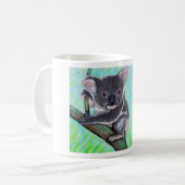 Süße Koala-Malerei Kaffeetasse (Vorderseite Links)