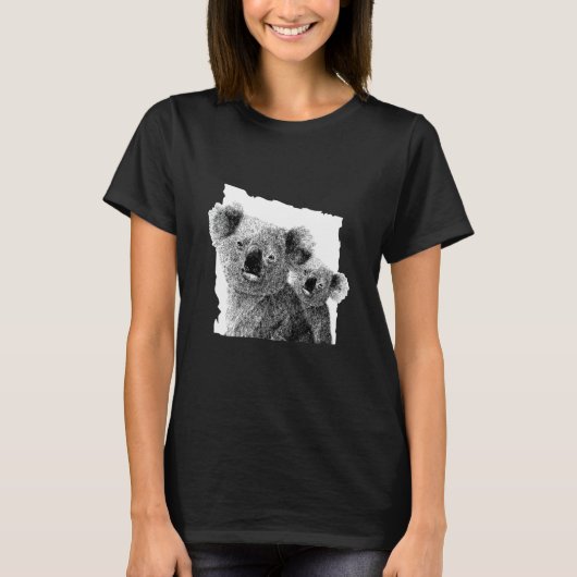 Süße Koalas T-Shirt (Vorderseite)