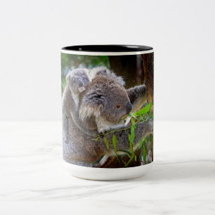 Süße Koalas Zweifarbige Tasse