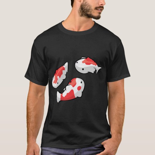 Süße Koi-Fische T-Shirt (Vorderseite)