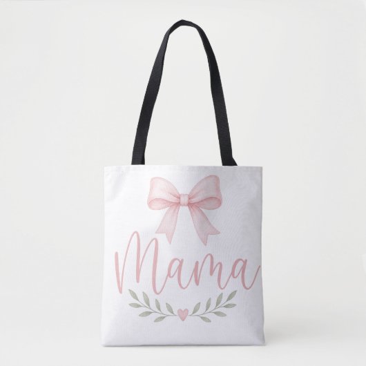 Süße, kokette Mama-Ästhetik für Mütter Tasche (Vorderseite)