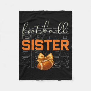 Süße Kokette Schleife Srt Fantasy Football Schwest Fleecedecke