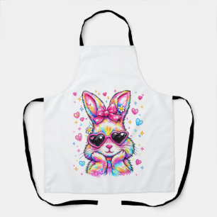 Süße Kokette Tie Dye Kaninchen Osterhase Frauen Gi Schürze